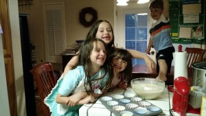 All four baking